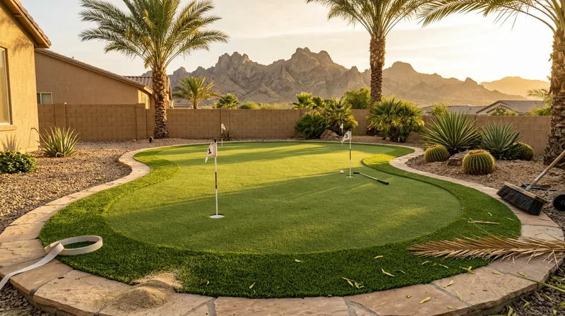Putting Green Installation Yuma